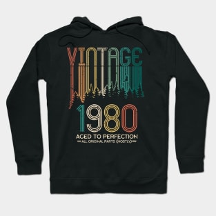 40th birthday gifts for men and women 1980 gift 40 years old Hoodie